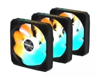 Кулер для корпуса Gigabyte EZ CHAIN RVS FAN 120 3-Pack (GP-GBT EZRVSFAN1203)