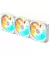 Кулер для корпуса Gigabyte EZ CHAIN RVS FAN 120 ICE 3-Pack (GP-GBT EZRVSFAN1203 ICE)
