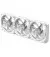 Кулер для корпуса Gigabyte EZ CHAIN RVS FAN 120 ICE 3-Pack (GP-GBT EZRVSFAN1203 ICE)