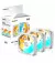 Кулер для корпуса Gigabyte EZ CHAIN RVS FAN 120 ICE 3-Pack (GP-GBT EZRVSFAN1203 ICE)