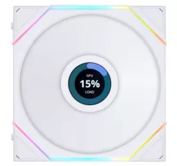 Кулер для корпуса Lian Li Reverse TL LCD 140-1 White (G99.14RTLLCD1W.00)