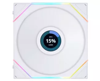 Кулер для корпуса Lian Li Reverse TL LCD 140-1 White (G99.14RTLLCD1W.00)