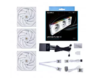 Кулер для корпусу Lian Li TL 120-3 White (G99.12TL3W.00)