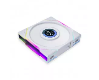 Кулер для корпуса Lian Li TL LCD 120-3 White (G99.12TLLCD3W.00)