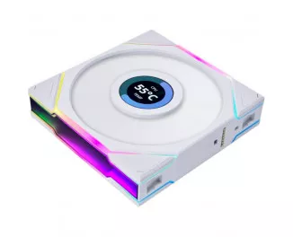 Кулер для корпуса Lian Li TL LCD 140-1 White (G99.14TLLCD1W.00)