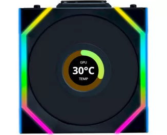 Кулер для корпуса Lian Li Uni Fan SL WIRELESS LCD Reverse 120-1 (G99.12RSLLCD1W1B.00)