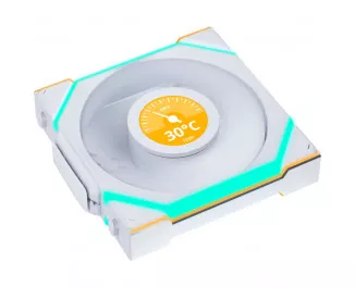 Кулер для корпуса Lian Li Uni Fan SL WIRELESS LCD Reverse 120-1 (G99.12RSLLCD1W1W.00)