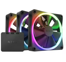 Кулер для корпуса NZXT F120 RGB Triple Pack Black (RF-R12TF-B1)