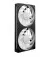 Кулер для корпусу NZXT F240 RGB Core Black (RF-U24HF-B1)