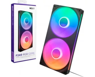 Кулер для корпусу NZXT F240 RGB Core Black (RF-U24HF-B1)