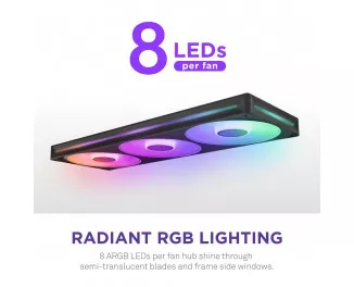 Кулер для корпусу NZXT F420 RGB Core Black (RF-U42HF-B1)