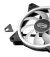 Кулер для корпуса PcCOOLER для корпусу F3 T120 ARGB 3 in 1 Black