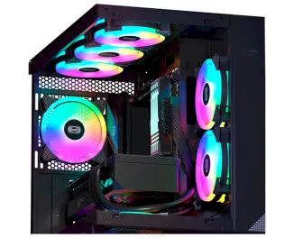 Кулер для корпуса PcCOOLER для корпусу F3 T120 ARGB 3 in 1 Black