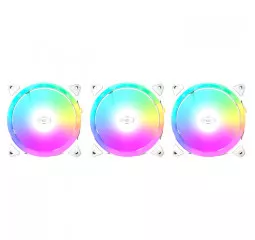 Кулер для корпуса PcCOOLER для корпусу F3 T120 ARGB 3 in 1 White