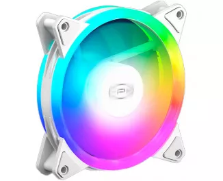 Кулер для корпуса PcCOOLER для корпусу F3 T120 ARGB 3 in 1 White