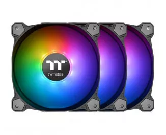 Кулер для корпуса ThermalTake Pure Plus 12 RGB Radiator Fan TT Premium Edition 3Pack (CL-F063-PL12SW-A)