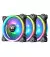 Кулер для корпуса ThermalTake Riing Trio 12 RGB Radiator Fan TT Premium Edition 3-Fan Pack (CL-F072-PL12SW-A)