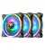 Кулер для корпуса ThermalTake Riing Trio 14 RGB Radiator Fan TT Premium Edition 3-Fan Pack (CL-F077-PL14SW-A)