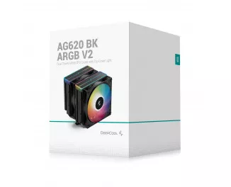 Кулер для процессора DeepCool AG620 BK ARGB V2 (R-AG620-BKAMMN-GJD)