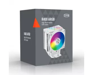 Кулер для процессора PсCOOLER R400 ARGB WH (R400-WHAWYX-US)