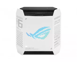 Маршрутизатор ASUS ROG Rapture Gaming Mesh System GT6 White 1pk (GT6-W-1-PK/90IG07F0-MU9A30)