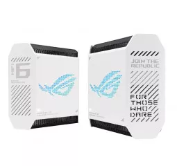 Маршрутизатор ASUS ROG Rapture Gaming Mesh System GT6 White 2pk (GT6-W-2-PK/90IG07F0-MU9A40)