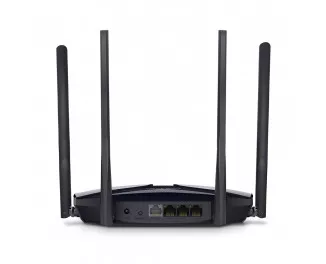 Бездротовий маршрутизатор Mercusys MR80X (AX3000 Wi-Fi6, 1xGE WAN, 3XGE LAN, 4 антени)