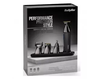 Машинка для стрижки + тример BaByliss Super-X Metal Black Edition MT991E