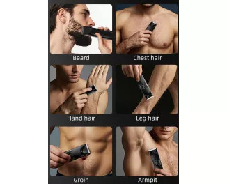 Машинка для стрижки Xiaomi Enchen Body Hair Trimme Spark 3 Black