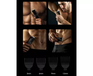Машинка для стрижки Xiaomi Enchen Body Hair Trimme Spark 3 Black