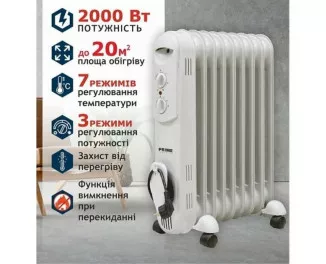 Масляный радиатор Prime Technics HMR 0921