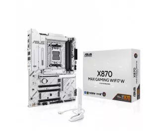 Материнcкая плата ASUS X870 MAX GAMING WIFI7 W (90MB1LZ0-M0EAY0)