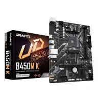 Материнская плата Gigabyte B450M K (rev. 1.0)