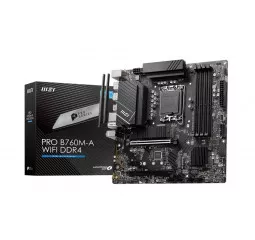 Материнська плата MSI PRO B760M-A WIFI DDR4