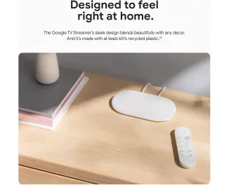 Медиаплеер Google TV Streamer 4K Porcelain (GA05662-US)