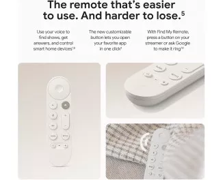 Медиаплеер Google TV Streamer 4K Porcelain (GA05662-US)