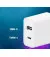 Мережевий зарядний пристрій Xiaomi CUKTECH A19 EU 30W Charger (Type-A + Type-C) White