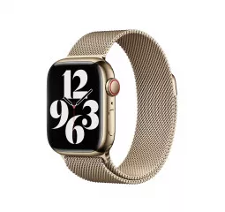Металлический ремешок для Apple Watch 38/40/41 mm Apple Milanese Loop Gold (ML733)