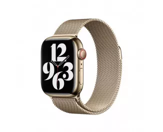 Металлический ремешок для Apple Watch 38/40/41 mm Apple Milanese Loop Gold (ML733)