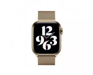 Металевий ремінець для Apple Watch 38/40/41 mm Apple Milanese Loop Gold (MTJL3)