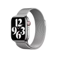 Металевий ремінець для Apple Watch 38/40/41 mm Apple Milanese Loop Silver (ML753)