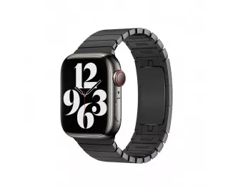 Металевий ремінець для Apple Watch 42/44/45 mm Apple Link Bracelet Space Black (MU9C3)