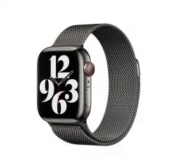 Металлический ремешок для Apple Watch 42/44/45 mm Apple Milanese Graphite (MYAQ2)
