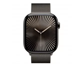 Металлический ремешок для Apple Watch 44/45/46mm Apple Milanese Loop Slate - S/M (MC7L4)