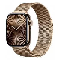 Металлический ремешок для Apple Watch 46mm Apple Milanese Loop Gold - S/M (MC7K4)