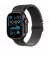 Металевий ремінець для Apple Watch Ultra 49mm Apple Milanese Loop Black Titanium - Large (MXKH3)