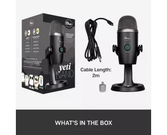 Мікрофон Blue Microphones Yeti Nano Black (988-000401)