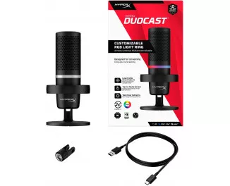 Мікрофон HyperX DuoCast (4P5E2AA)