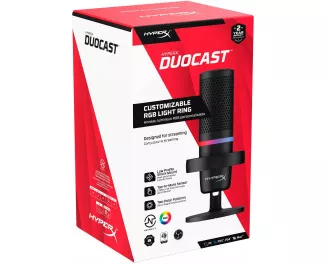 Мікрофон HyperX DuoCast (4P5E2AA)