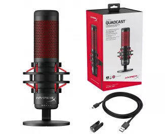 Микрофон HyperX QuadCast HX-MICQC-BK